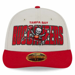 Tampa Bay Buccaneers New Era 2023 NFL Draft Low Profile 59FIFTY Fitted Hat Stone/Red
