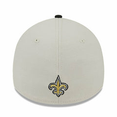 New Orleans Saints New Era 2023 NFL Draft 39THIRTY Flex Hat Stone/Black