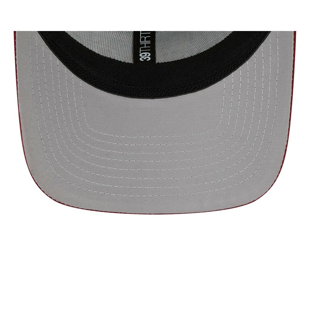 Washington Commanders New Era 2023 NFL Draft 39THIRTY Flex Hat Stone/Burgundy