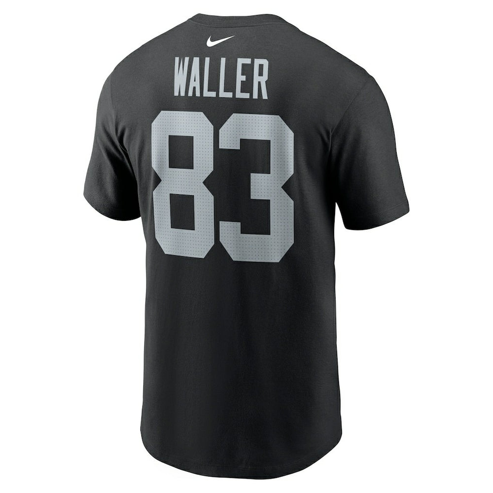 Nike Darren Waller Las Vegas Raiders Player Name & Number T-Shirt Black