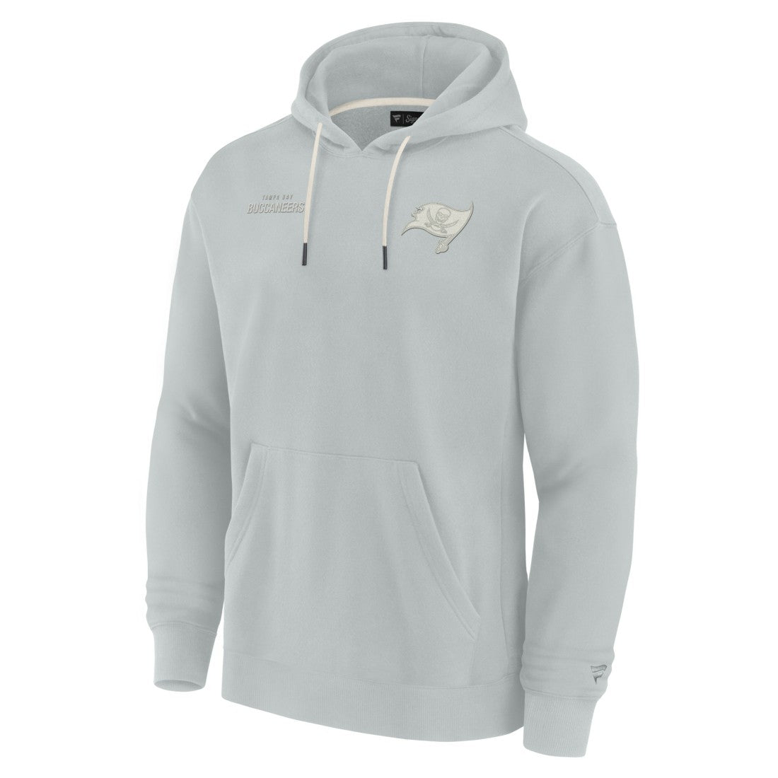 Fanatics Tampa Bay Buccaneers Unisex Elements Super Soft Fleece Pullover Hoodie Gray
