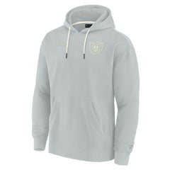 Fanatics Las Vegas Raiders Unisex Elements Super Soft Fleece Pullover Hoodie Gray