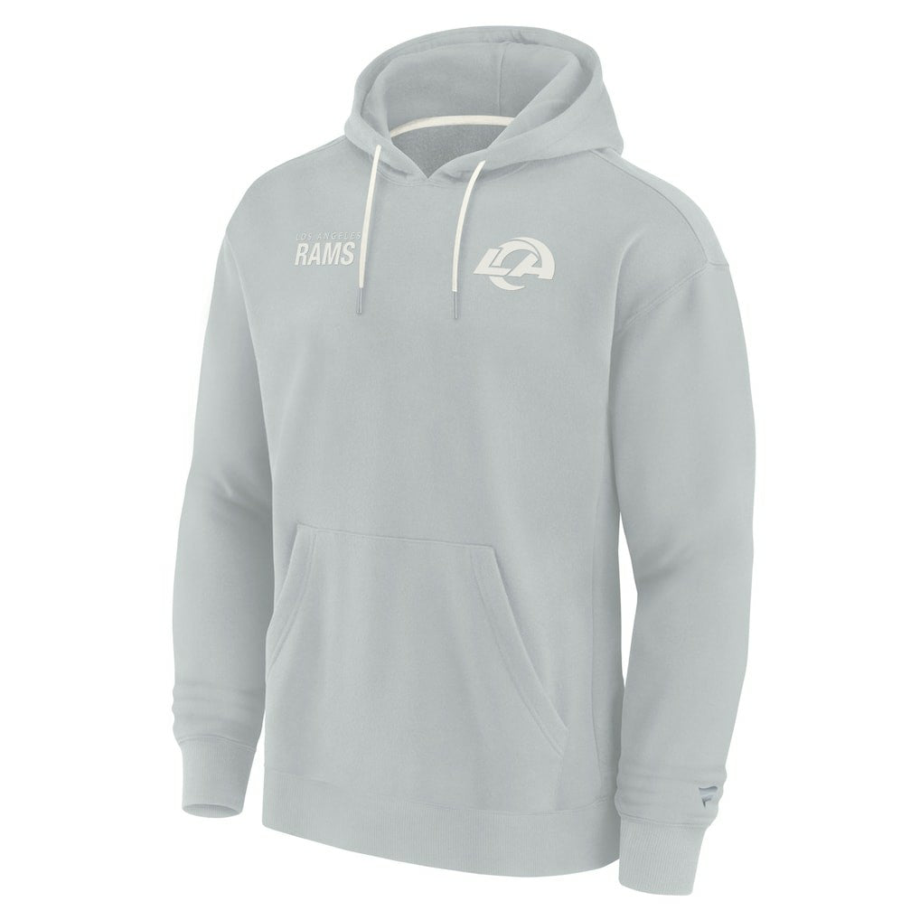 Fanatics Los Angeles Rams Unisex Elements Super Soft Fleece Pullover Hoodie Gray