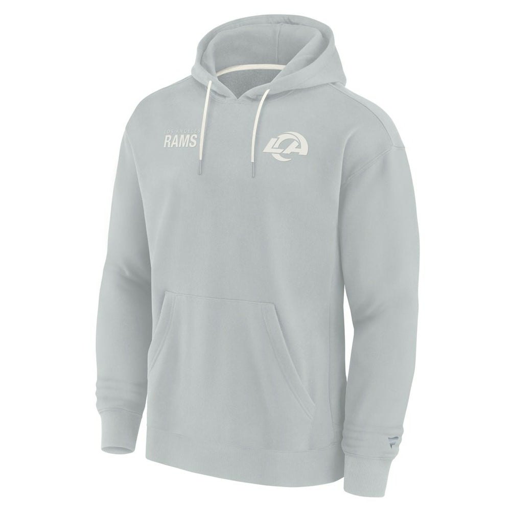 Fanatics Los Angeles Rams Unisex Elements Super Soft Fleece Pullover Hoodie Gray