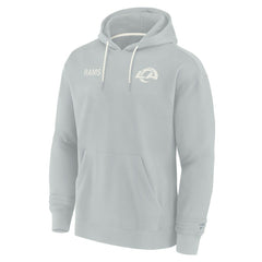 Fanatics Los Angeles Rams Unisex Elements Super Soft Fleece Pullover Hoodie Gray