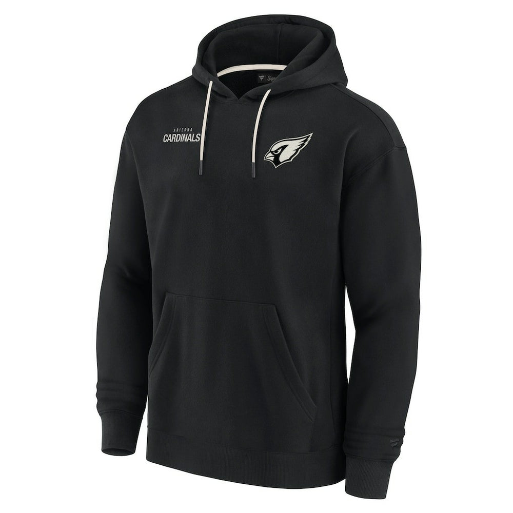 Fanatics Arizona Cardinals Unisex Elements Super Soft Fleece Pullover Hoodie Black
