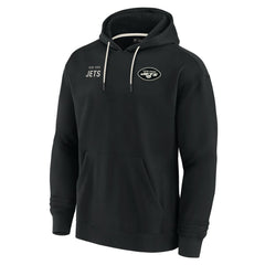 Fanatics New York Jets Unisex Elements Super Soft Fleece Pullover Hoodie Black