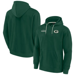 Fanatics Green Bay Packers Unisex Elements Super Soft Fleece Pullover Hoodie Green