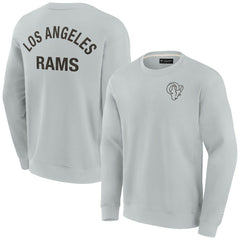 Fanatics Los Angeles Rams Unisex Elements Super Soft Pullover Sweatshirt Gray