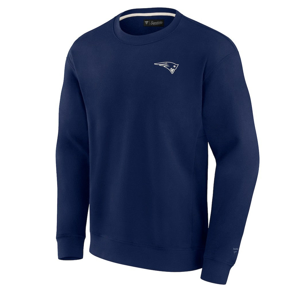 Fanatics New England Patriots Unisex Elements Super Soft Pullover Sweatshirt Navy