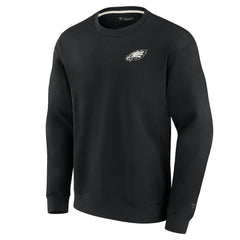 Fanatics Philadelphia Eagles Unisex Elements Super Soft Pullover Sweatshirt Black