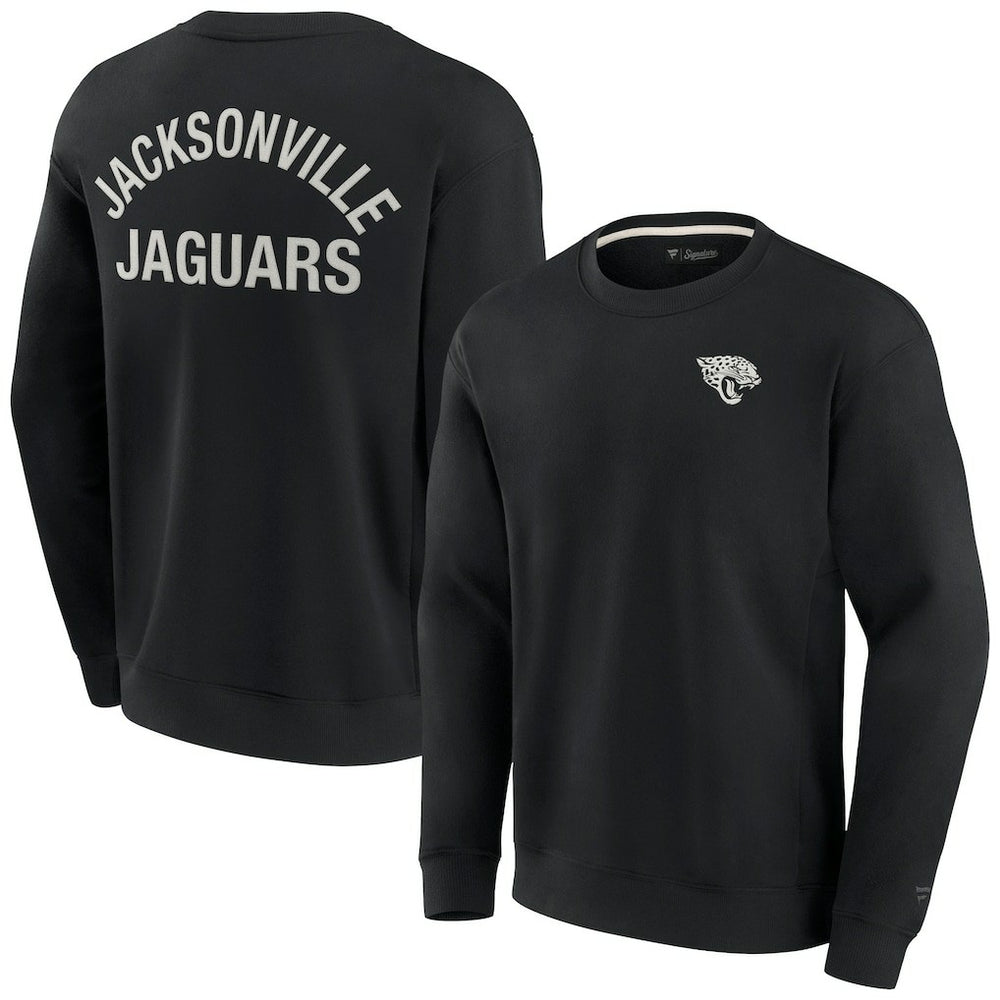 Fanatics Jacksonville Jaguars Unisex Elements Super Soft Pullover Sweatshirt Black
