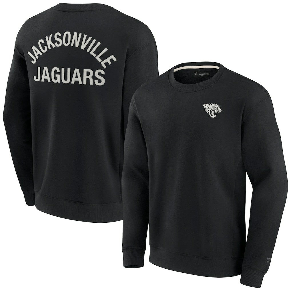 Fanatics Jacksonville Jaguars Unisex Elements Super Soft Pullover Sweatshirt Black
