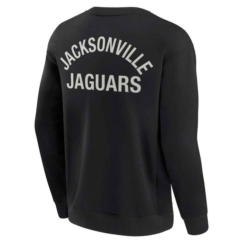 Fanatics Jacksonville Jaguars Unisex Elements Super Soft Pullover Sweatshirt Black