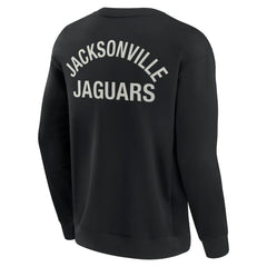 Fanatics Jacksonville Jaguars Unisex Elements Super Soft Pullover Sweatshirt Black