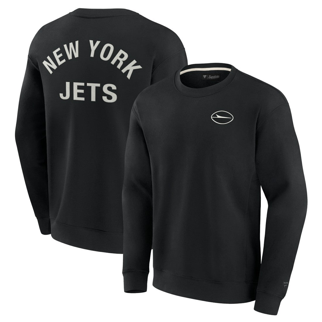 Fanatics New York Jets Unisex Elements Super Soft Pullover Sweatshirt Black