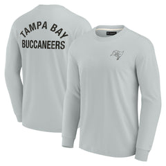 Fanatics Tampa Bay Buccaneers Unisex Elements Super Soft Long Sleeve T-Shirt Gray