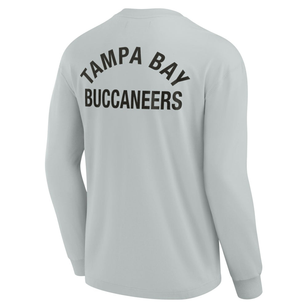 Fanatics Tampa Bay Buccaneers Unisex Elements Super Soft Long Sleeve T-Shirt Gray