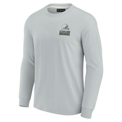Fanatics Cleveland Browns Unisex Elements Super Soft Long Sleeve T-Shirt Gray