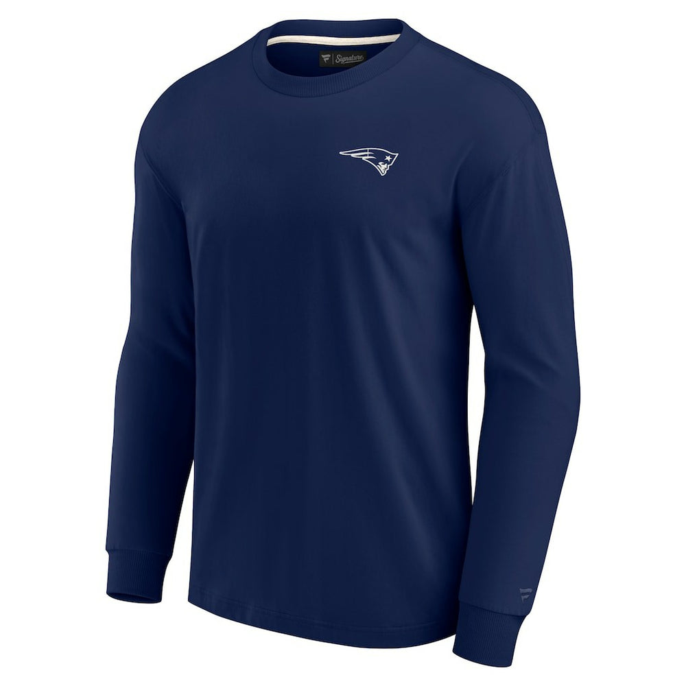Fanatics New England Patriots Unisex Elements Super Soft Long Sleeve T-Shirt Navy