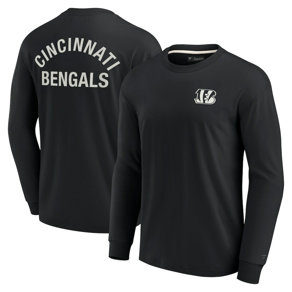 Fanatics Cincinnati Bengals Unisex Elements Super Soft Long Sleeve T-Shirt Black