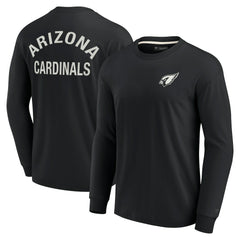 Fanatics Arizona Cardinals Unisex Elements Super Soft Long Sleeve T-Shirt Black