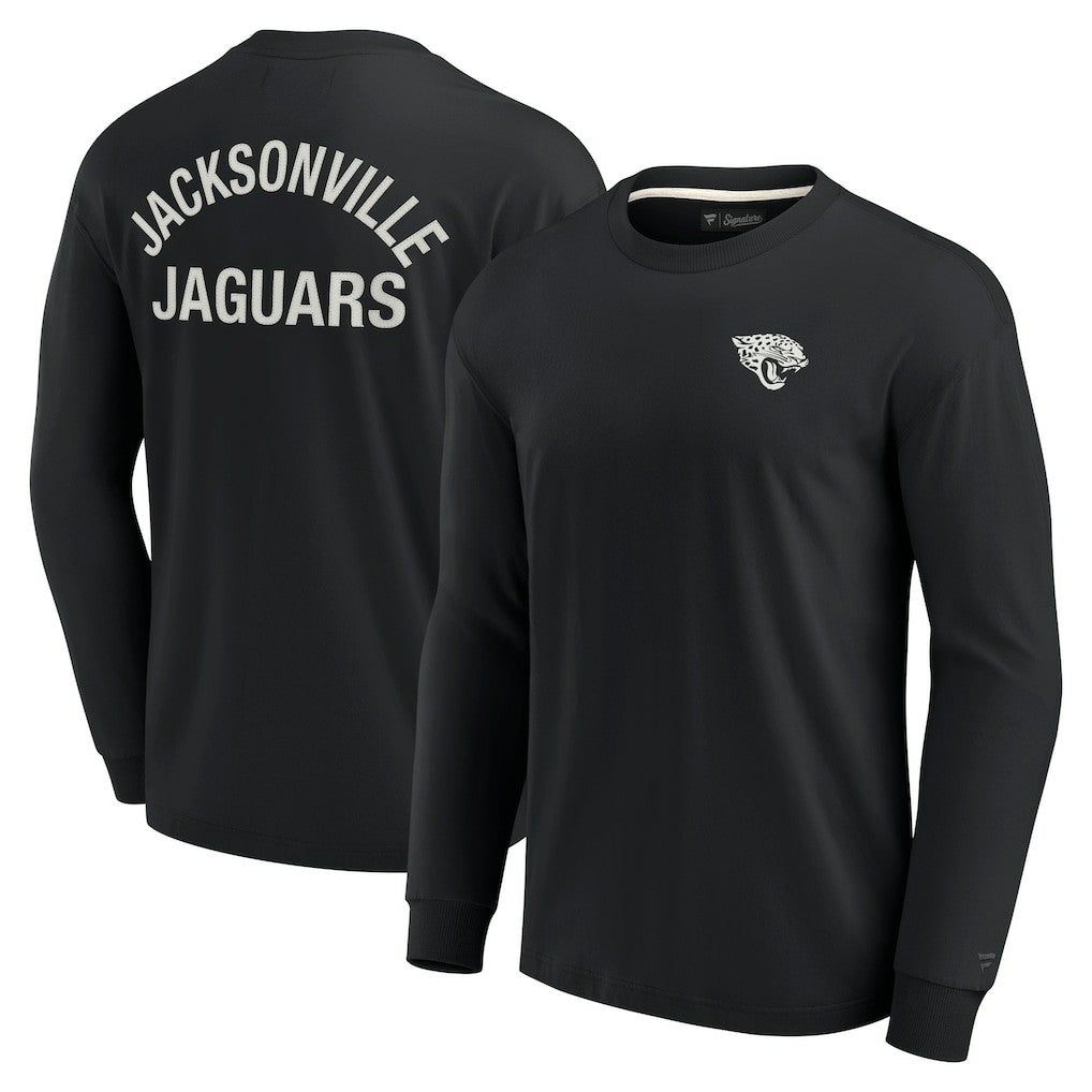 Fanatics Jacksonville Jaguars Unisex Elements Super Soft Long Sleeve T-Shirt Black