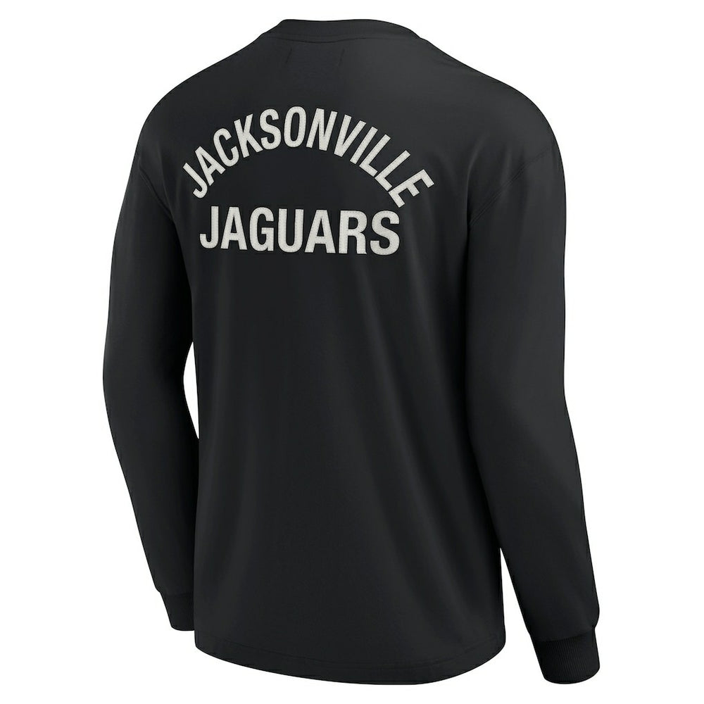 Fanatics Jacksonville Jaguars Unisex Elements Super Soft Long Sleeve T-Shirt Black