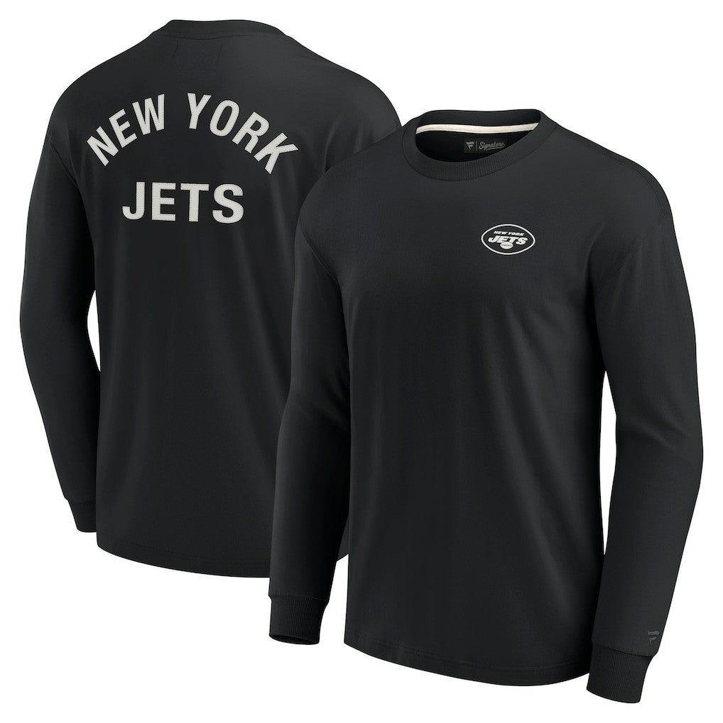 Fanatics New York Jets Unisex Elements Super Soft Long Sleeve T-Shirt Black