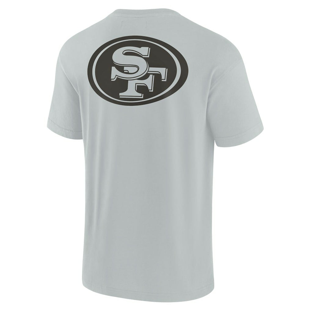 Fanatics San Francisco 49ers Unisex Elements Super Soft Short Sleeve T-Shirt Gray