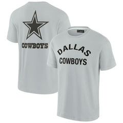 Fanatics Dallas Cowboys Unisex Elements Super Soft Short Sleeve T-Shirt Gray