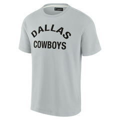 Fanatics Dallas Cowboys Unisex Elements Super Soft Short Sleeve T-Shirt Gray