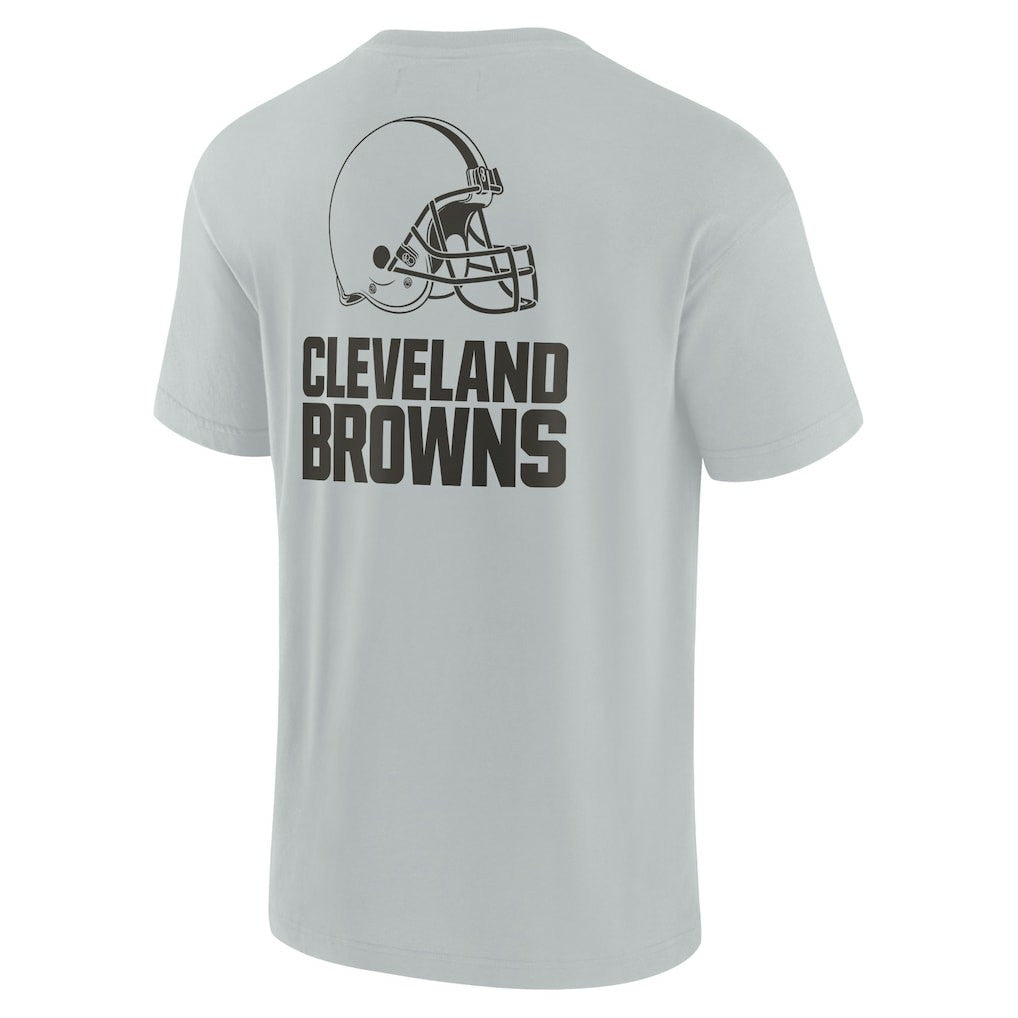 Fanatics Cleveland Browns Unisex Elements Super Soft Short Sleeve T-Shirt Gray