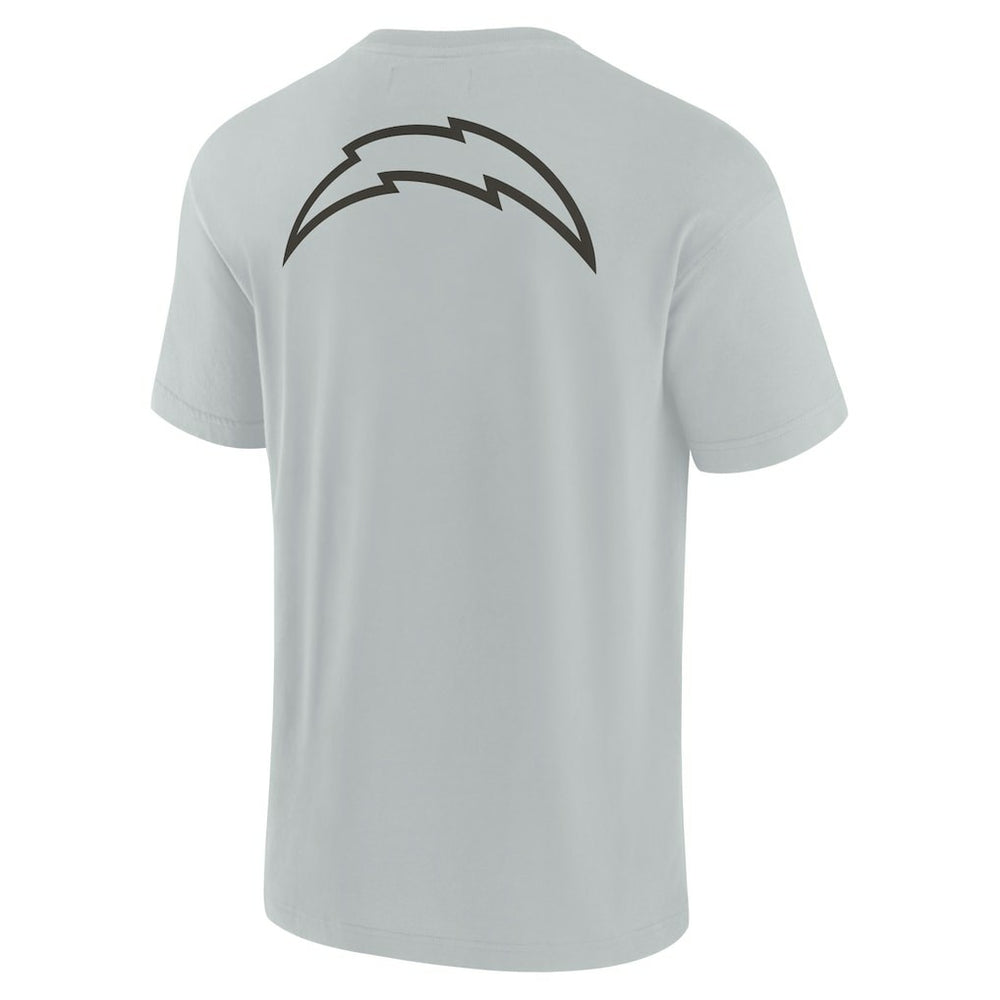 Fanatics Los Angeles Chargers Unisex Elements Super Soft Short Sleeve T-Shirt Gray