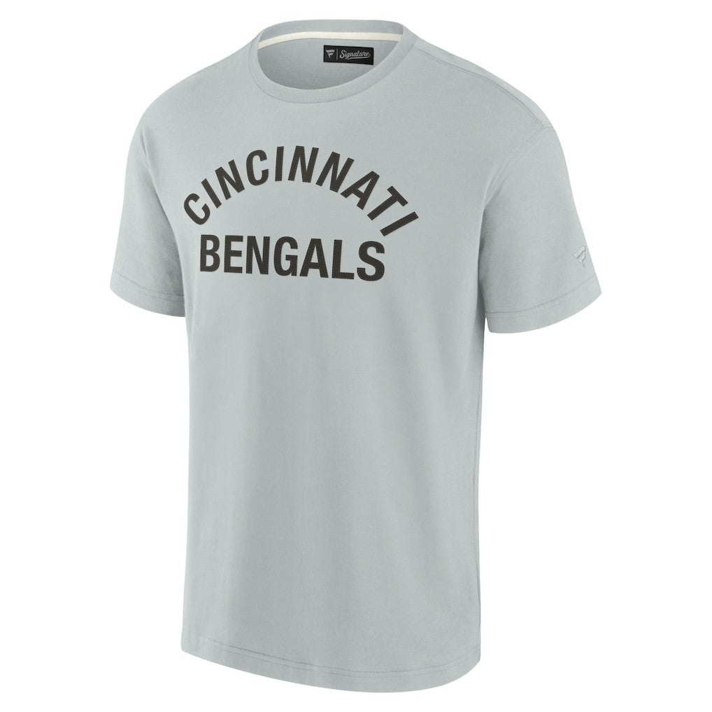 Fanatics Cincinnati Bengals Unisex Elements Super Soft Short Sleeve T-Shirt Gray