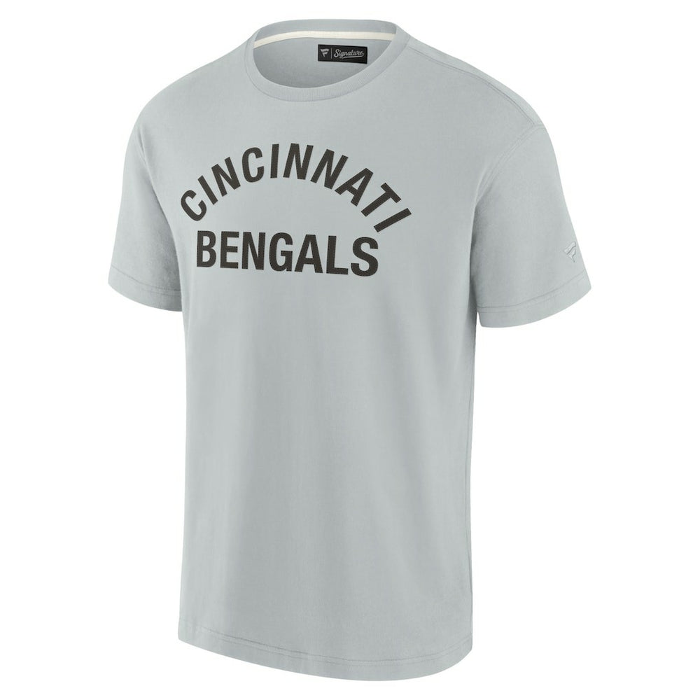 Fanatics Cincinnati Bengals Unisex Elements Super Soft Short Sleeve T-Shirt Gray