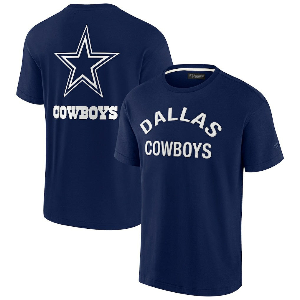 Fanatics Dallas Cowboys Unisex Elements Super Soft Short Sleeve T-Shirt Navy