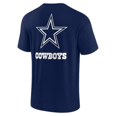 Fanatics Dallas Cowboys Unisex Elements Super Soft Short Sleeve T-Shirt Navy
