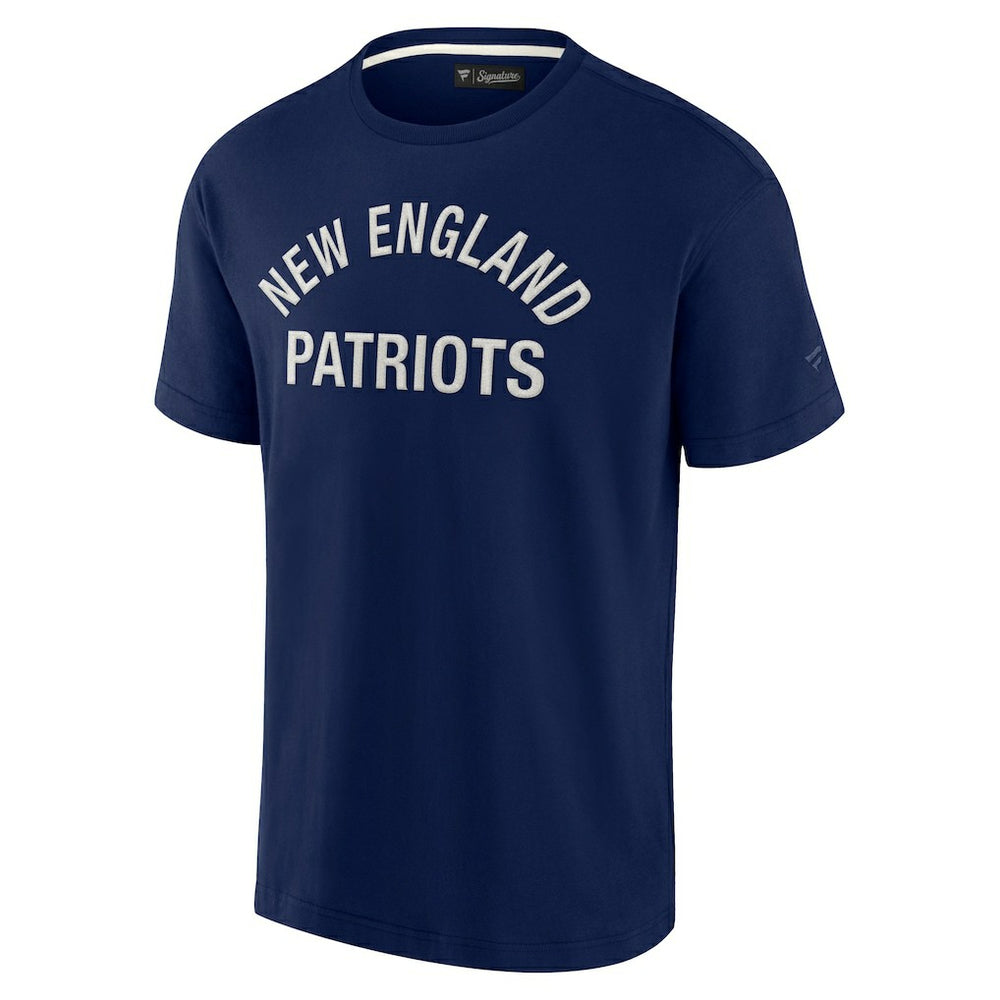 Fanatics New England Patriots Unisex Elements Super Soft Short Sleeve T-Shirt Navy