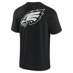Fanatics Philadelphia Eagles Unisex Elements Super Soft Short Sleeve T-Shirt Black