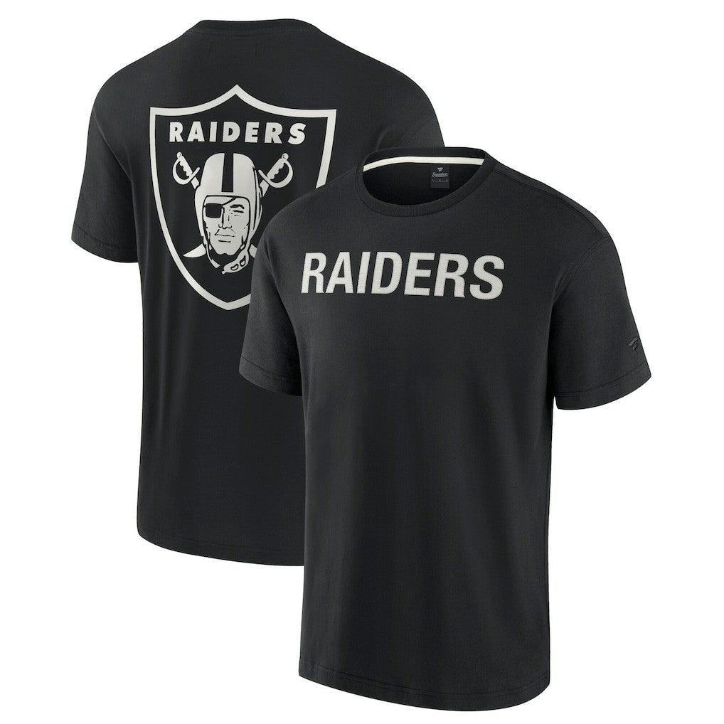 Fanatics Las Vegas Raiders Unisex Elements Super Soft Short Sleeve T-Shirt Black