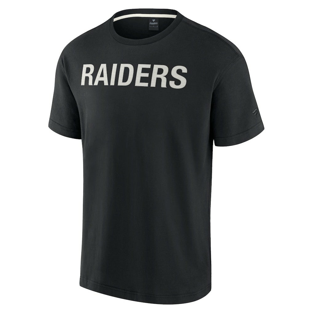 Fanatics Las Vegas Raiders Unisex Elements Super Soft Short Sleeve T-Shirt Black