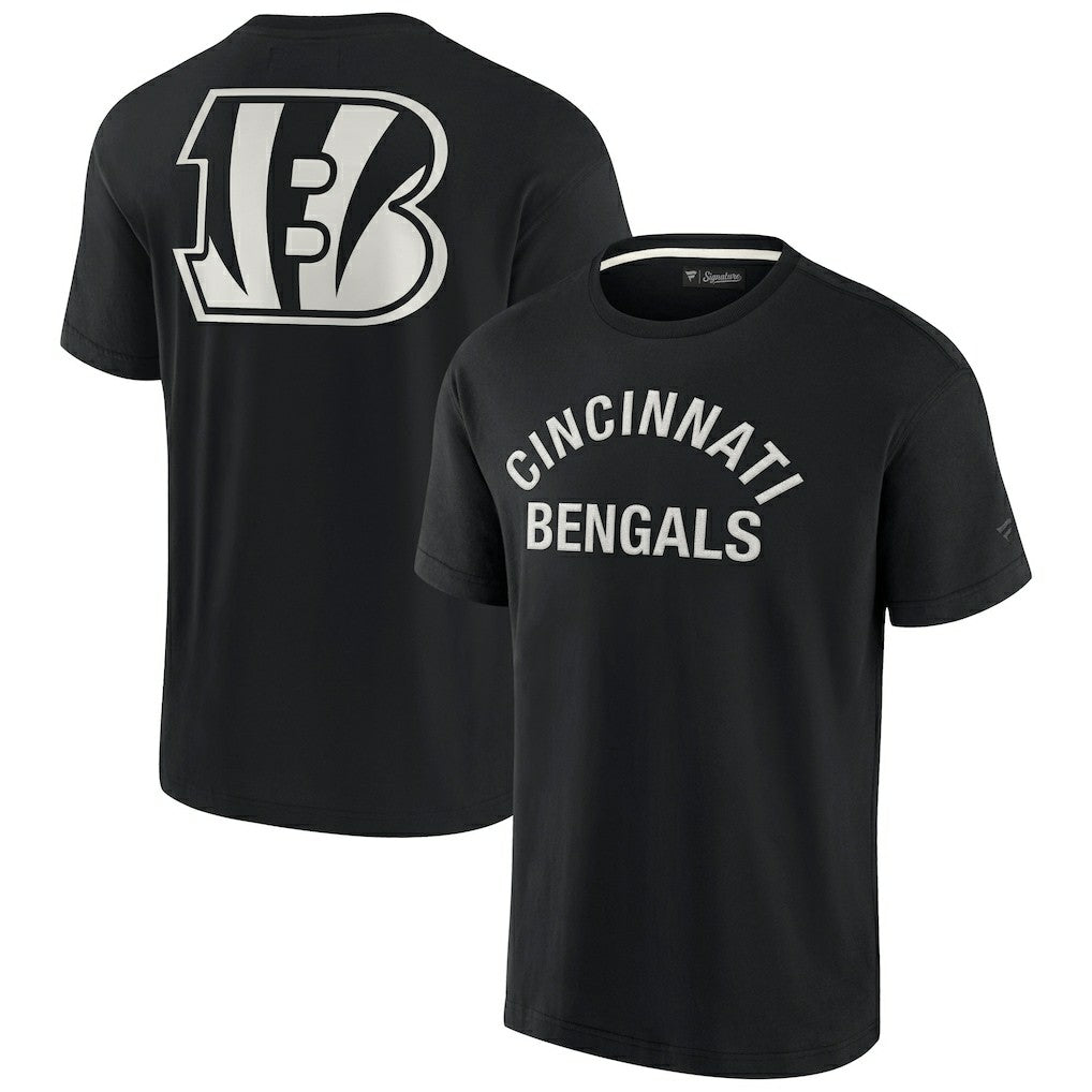 Fanatics Cincinnati Bengals Unisex Elements Super Soft Short Sleeve T-Shirt Black