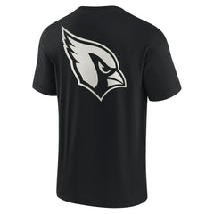 Fanatics Arizona Cardinals Unisex Elements Super Soft Short Sleeve T-Shirt Black
