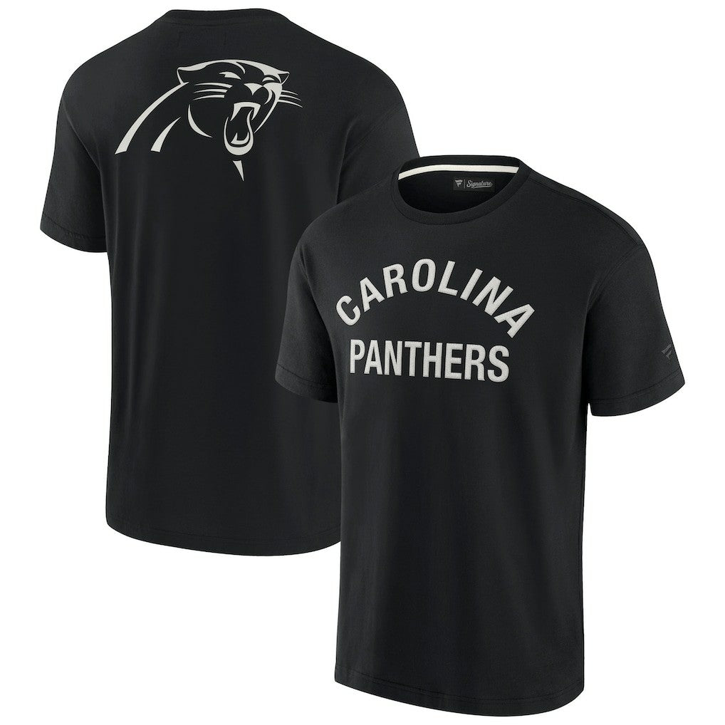 Fanatics Carolina Panthers Unisex Elements Super Soft Short Sleeve T-Shirt Black