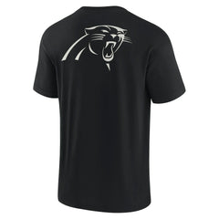 Fanatics Carolina Panthers Unisex Elements Super Soft Short Sleeve T-Shirt Black
