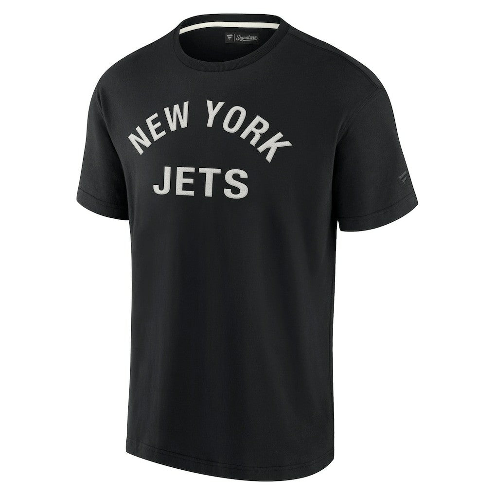 Fanatics New York Jets Unisex Elements Super Soft Short Sleeve T-Shirt Black