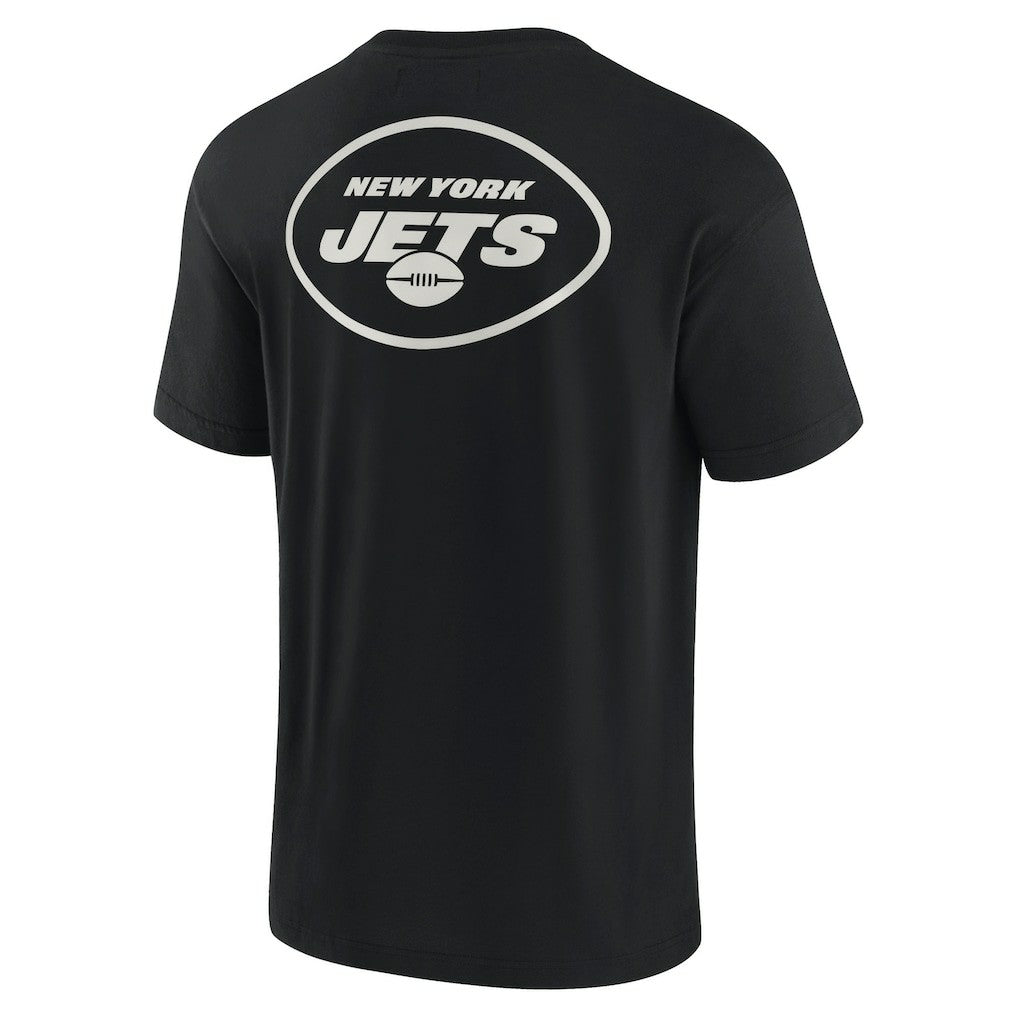 Fanatics New York Jets Unisex Elements Super Soft Short Sleeve T-Shirt Black