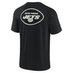 Fanatics New York Jets Unisex Elements Super Soft Short Sleeve T-Shirt Black