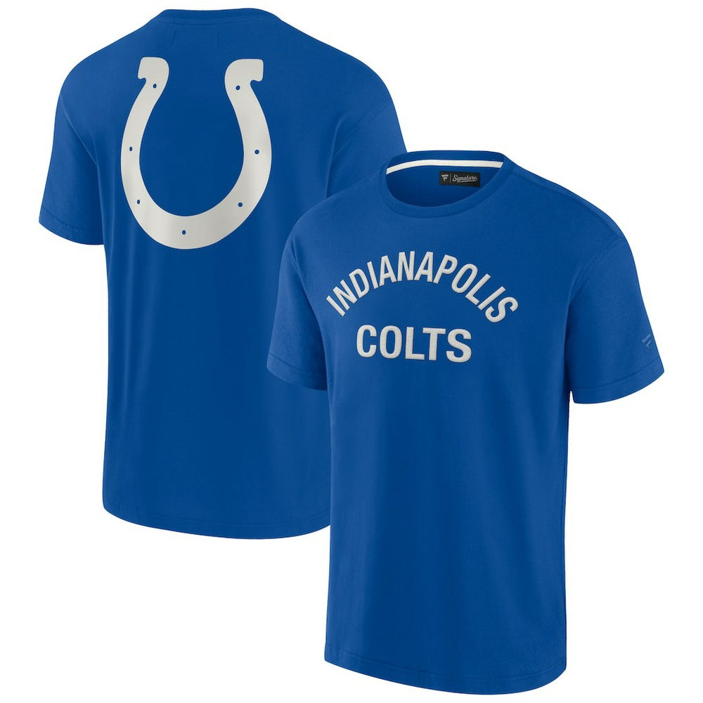Fanatics Indianapolis Colts Unisex Elements Super Soft Short Sleeve T-Shirt Royal